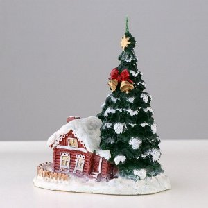 УЦЕНКА Свеча декоративная «Зимний праздник», 8?11.5?13.5 см