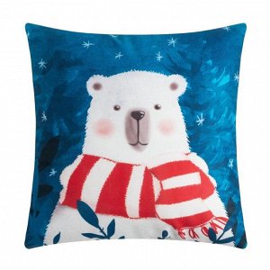Подушка декоративная "Мишка" 40х40см