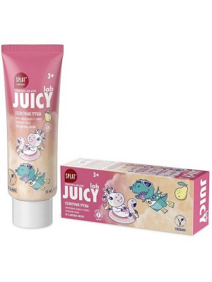 Зубная паста JUICY LAB ГРУША со фтором 45г