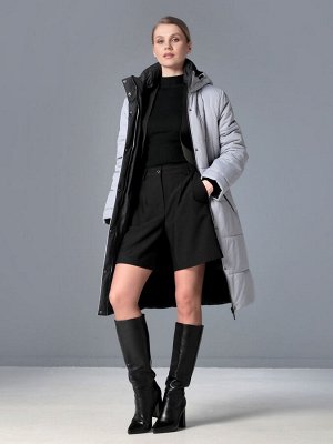 Пальто зимнее цвет серый