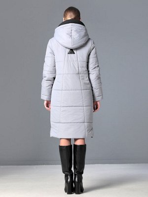 Пальто зимнее цвет серый