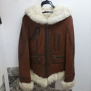 Дубленка зимняя женская