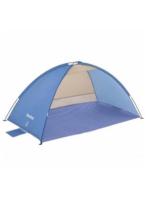 Палатка пляжная 2-местная Bestway BEACH GROUND 2 TENT, 200x120x90 см, трекинговая, однослойная, зелёная