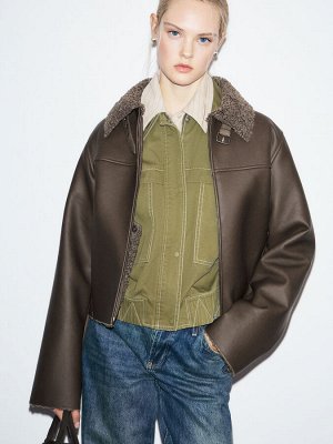 Женская дубленка  MAISON DAVID