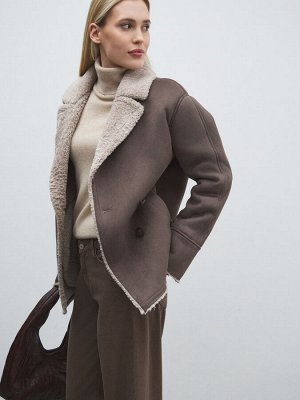 Женская дубленка  MAISON DAVID