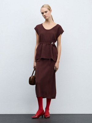 Женский костюм (жилет и юбка) MAISON DAVID