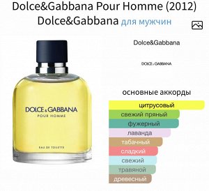 Мужские духи Dolce&Gabbana Pour Homme 125 мл. Оригинал