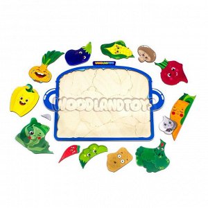 WoodLand Toys Пазл-головоломка «Кастрюля с овощами», 137105