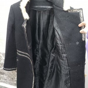 Пальто драповое женское