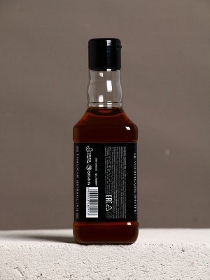 Подарочный набор «Крутой мужик», гель для душа виски 250 мл и мочалка для тела, Чистое счастье