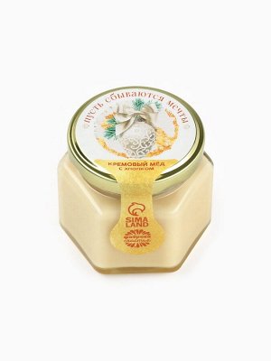 Подарочный набор новогодний «Чудеса рядом»: чай чёрный, арахис в шоколаде, ананас в шоколаде, крем-мёд