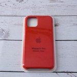 Силиконовый чехол Silicon Case Original iPhone 11 PRO (софт-тач,микрофибра,не пачкается,вырезанный лого,все наклейки ,номер.)
