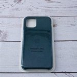 Силиконовый чехол Silicon Case Original iPhone 11 PRO (софт-тач,микрофибра,не пачкается,вырезанный лого,все наклейки ,номер.)