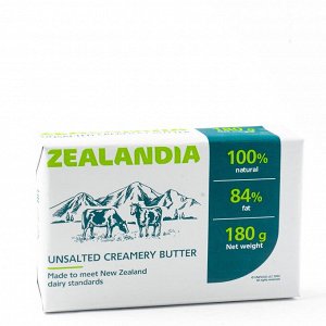 Масло сливочное 84% Zealandia 180гр