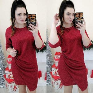 Платье, цвет: красный