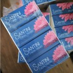 Уценка! Салфетки бумажные четырехслойные с ароматом чайной хризантемы 100шт. ( 4 уп)