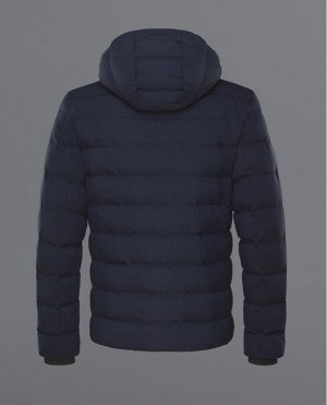 Зимняя короткая куртка Year of the Tiger цвет темно-синий модель 11545