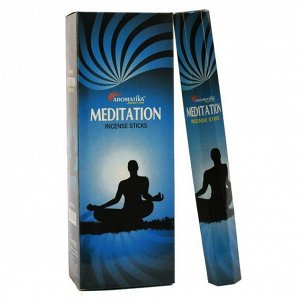 6-гр. благовония Meditation МЕДИТАЦИЯ блок 6 шт.