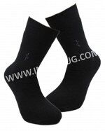 Махровые черные носки