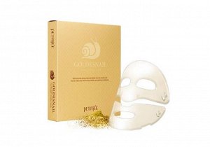 Petitfee Гидрогелевая маска с золотом и улиточным Gold &amp; Snail Hydrogel Mask Pack , 1шт30мл