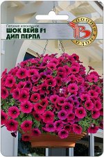 Петуния каскадная Шок Вейв F1 Дип Перпл