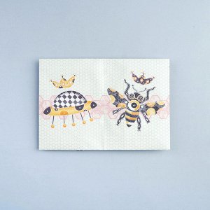 Обложка на паспорт New BeeFly, пчелка