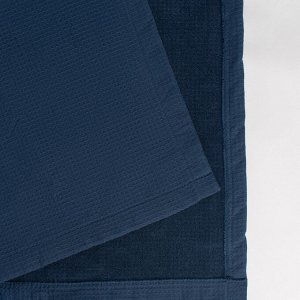 Халат банный темно-синего цвета Essential S/M