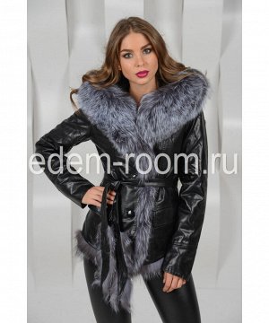 Куртка из эко-кожи для зимыАртикул: RL-211-CH