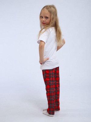 Пижама детская, модель 328, трикотаж (Новый год)