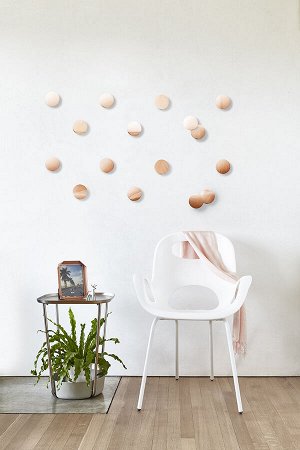 Декор для стен Confetti dots медь