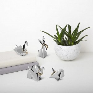 Подставки для колец Origami 3 шт. хром
