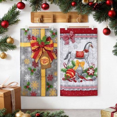 Яркие кухонные полотенца — отличный подарок