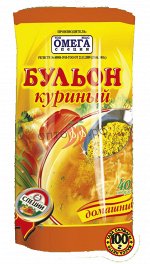 Омега Бульон куриный 100гр. Дой пак