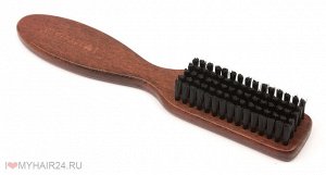 Парикмахерская щетка-сметка I LOVE MY HAIR "Sweeper" 8001 деревянная (щетина 11 мм) будет 2