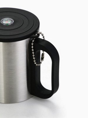 Термокружка «23 февраля», 180 мл, с компасом