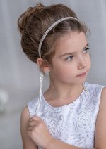 Равэна ободок серебро