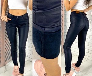 Джинсы Женские джинсы - пропитка.Внизу зауженные , слегка утеплённые. Рост модели 170. Посадка высокая