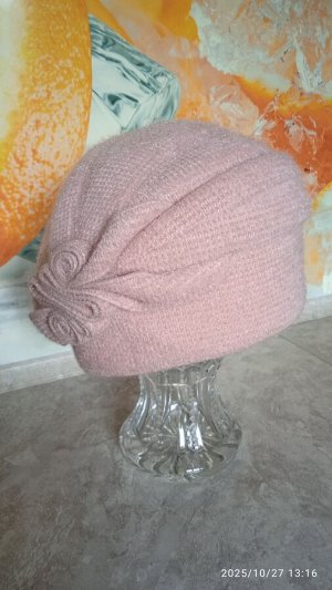 Шапочка трикотажная на флисе