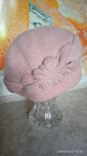 Шапочка трикотажная на флисе