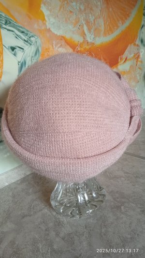 Шапочка трикотажная на флисе