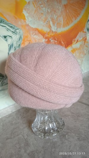 Шапочка трикотажная на флисе