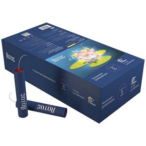 Наземные Фейерверки. Супер лотос (упаковка 6 шаров)