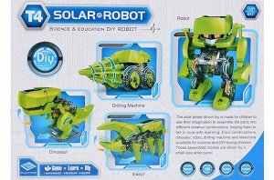 Робот-конструктор на солнечных батареях 4 в 1