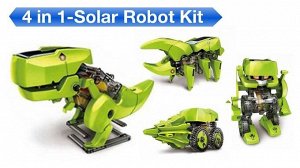 Робот-конструктор на солнечных батареях 4 в 1