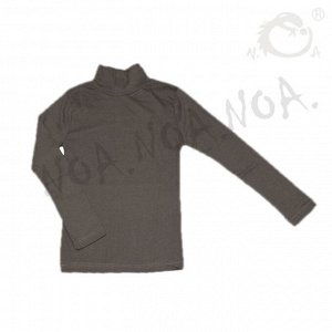 Пуловер Пуловер для мальчиков однотонныйСостав: 100% хлопокРазмерный ряд: 98-146 (28-40)Ткань: кулирное полотноЦвет:  серый