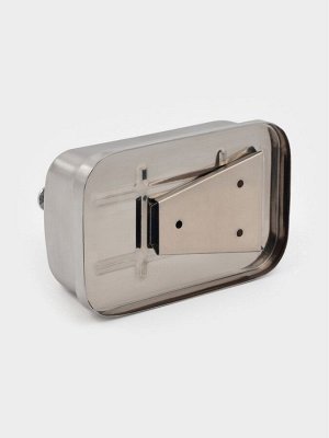 Диспенсер механический для антисептика, жидкого мыла, 500 мл, нержавеющая сталь