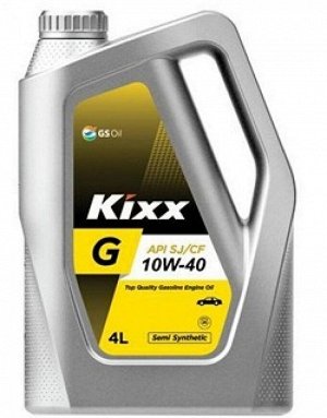 Масло моторное GS Kixx G 10w40 4л SJ полусинтетика