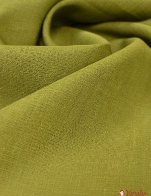 Лен сорочечный цв.Оливково-серый, лен-100%, 1.5м