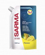 Сарма Лимон гель д/мытья посуды,1 л, м/уп