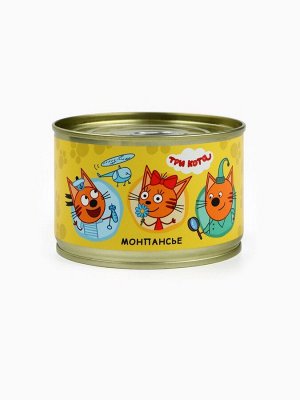 Леденцы монпансье в консервной банке «Три кота», 100 г